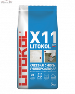 Клей для плитки Litokol X11 EVO (5кг)
